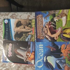 Educational book bundle of 4